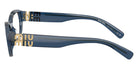 Miu Miu® MU 03WV Eyeglasses MU 03WV 08Q1O1 53 - Crystal Blue
