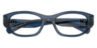 Miu Miu® MU 03WV Eyeglasses MU 03WV 08Q1O1 53 - Crystal Blue