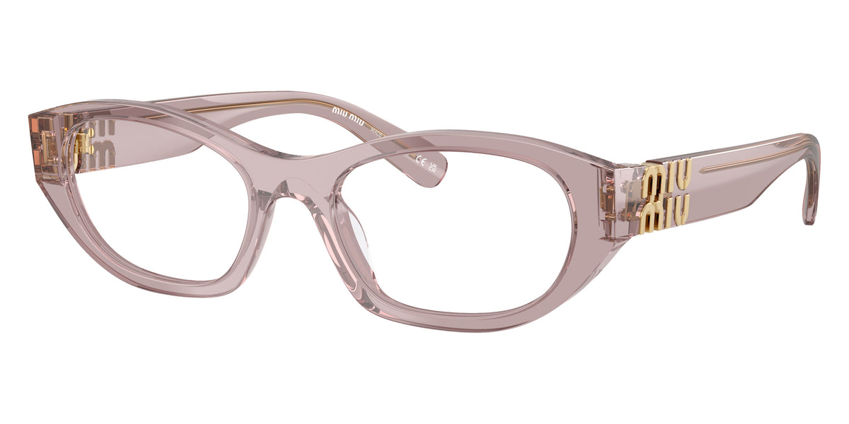 Miu Miu® MU 03WV Eyeglasses MU 03WV 12W1O1 53 - Mauve Transparent