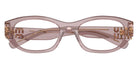 Miu Miu® MU 03WV Eyeglasses MU 03WV 12W1O1 53 - Mauve Transparent