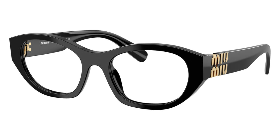 Miu Miu® MU 03WV Eyeglasses MU 03WV 16K1O1 53 - Black