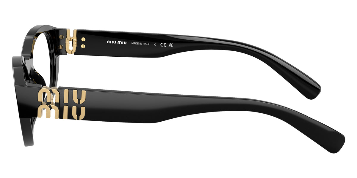 Miu Miu® MU 03WV Eyeglasses MU 03WV 16K1O1 53 - Black