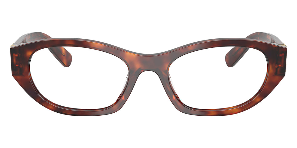 Miu Miu® MU 03WV Eyeglasses MU 03WV 21C1O1 53 - Havana Mahogany