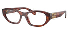 Miu Miu® MU 03WV Eyeglasses MU 03WV 21C1O1 53 - Havana Mahogany