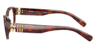 Miu Miu® MU 03WV Eyeglasses MU 03WV 21C1O1 53 - Havana Mahogany
