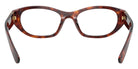 Miu Miu® MU 03WV Eyeglasses MU 03WV 21C1O1 53 - Havana Mahogany
