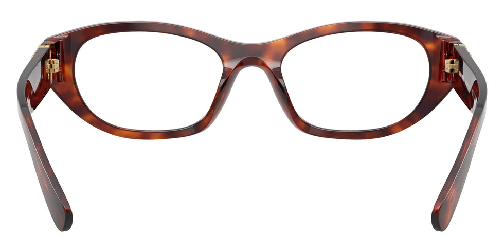 Miu Miu® MU 03WV Eyeglasses MU 03WV 21C1O1 53 - Havana Mahogany