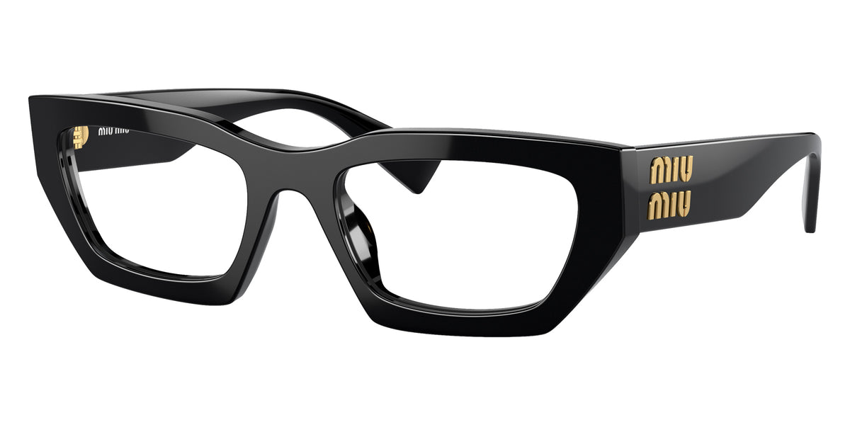 Miu Miu® MU 03XV Eyeglasses MU 03XV 1AB1O1 53 - Black