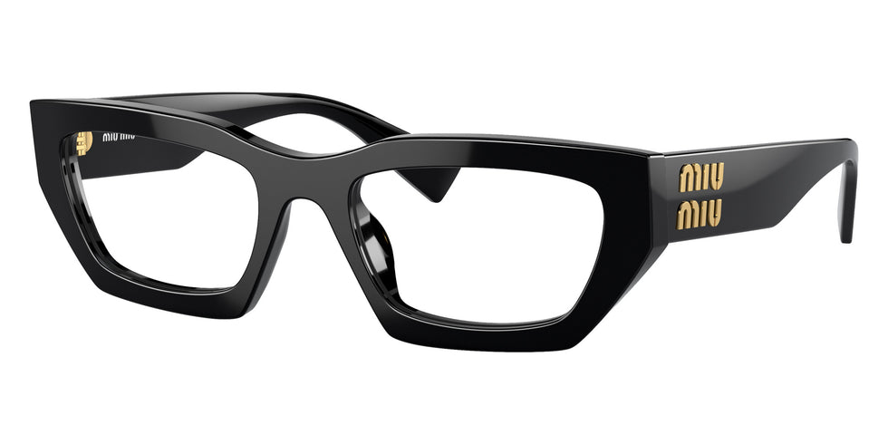 Miu Miu® MU 03XV Eyeglasses MU 03XV 1AB1O1 53 - Black