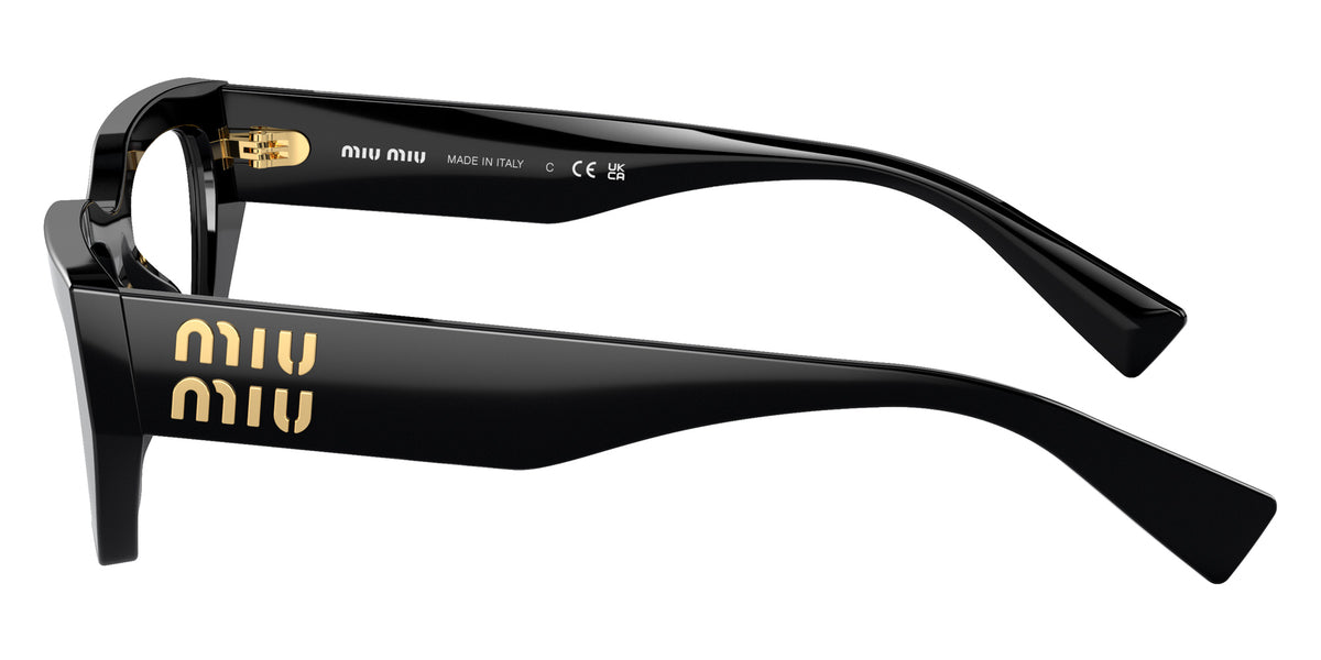 Miu Miu® MU 03XV Eyeglasses MU 03XV 1AB1O1 53 - Black