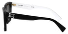 Miu Miu® MU 03YS Sunglasses MU 03YS 10G5S0 54 - Black White