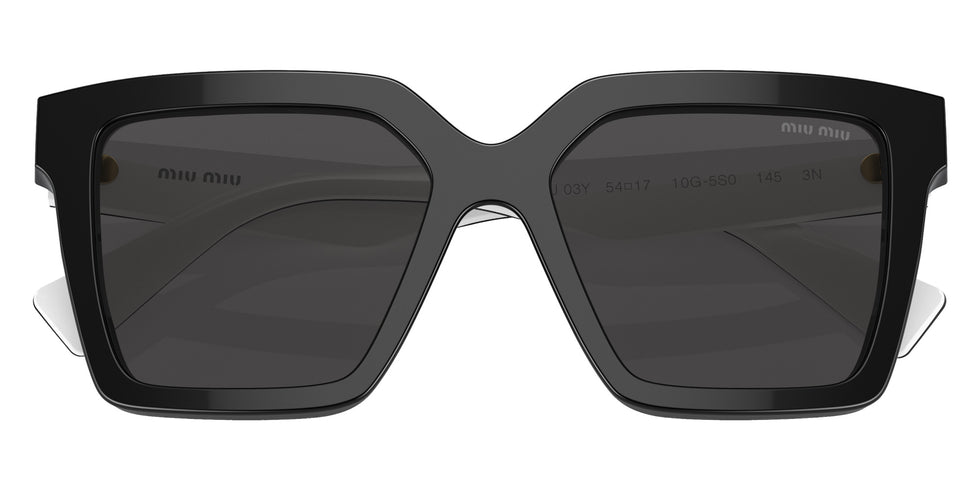 Miu Miu® MU 03YS Sunglasses MU 03YS 10G5S0 54 - Black White
