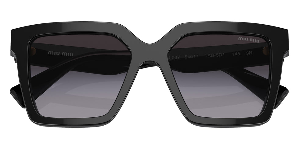 Miu Miu® MU 03YS Sunglasses MU 03YS 1AB5D1 54 - Black