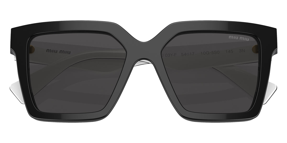 Miu Miu® MU 03YSF Sunglasses MU 03YSF 10G5S0 54 - Black White