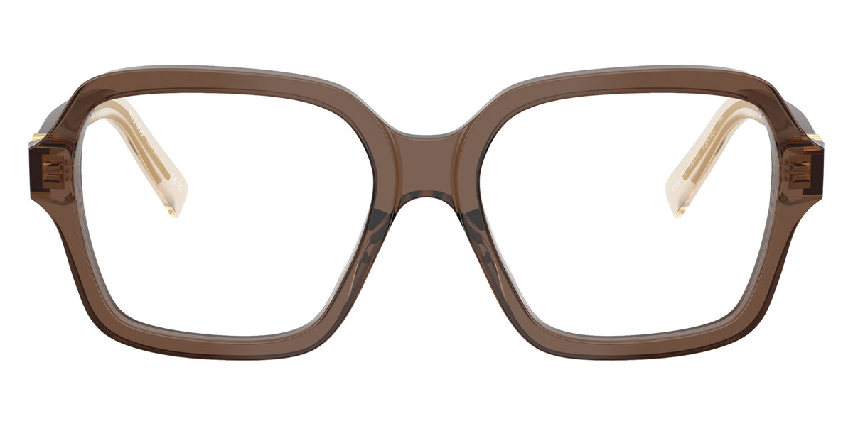 Miu Miu® MU 03YV Eyeglasses MU 03YV 23H1O1 54 - Brown Gradient