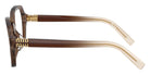 Miu Miu® MU 03YV Eyeglasses MU 03YV 23H1O1 54 - Brown Gradient