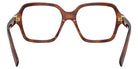 Miu Miu® MU 03YVF Eyeglasses MU 03YVF 26E1O1 54 - Striped Tobacco