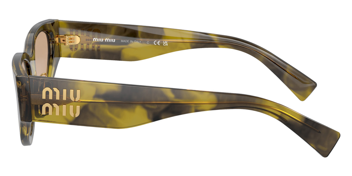Miu Miu® MU 03ZS Sunglasses MU 03ZS 13Q40D 54 - Striped Ivy