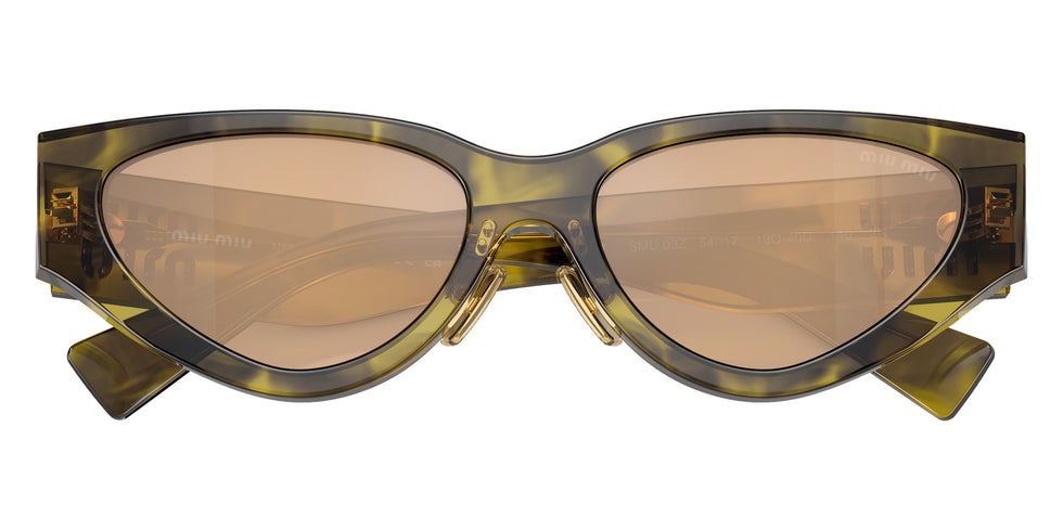 Miu Miu® MU 03ZS Sunglasses MU 03ZS 13Q40D 54 - Striped Ivy