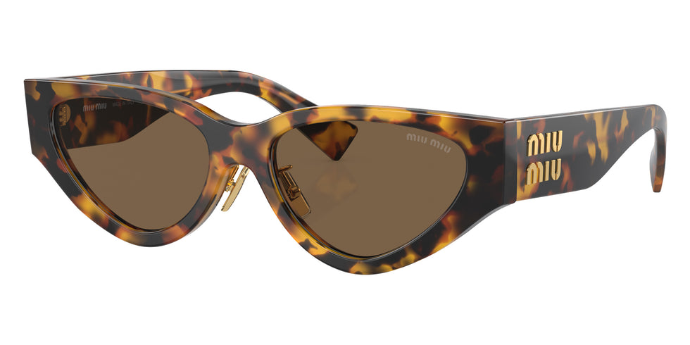 Miu Miu® MU 03ZS Sunglasses MU 03ZS VAU06B 54 - Honey Havana