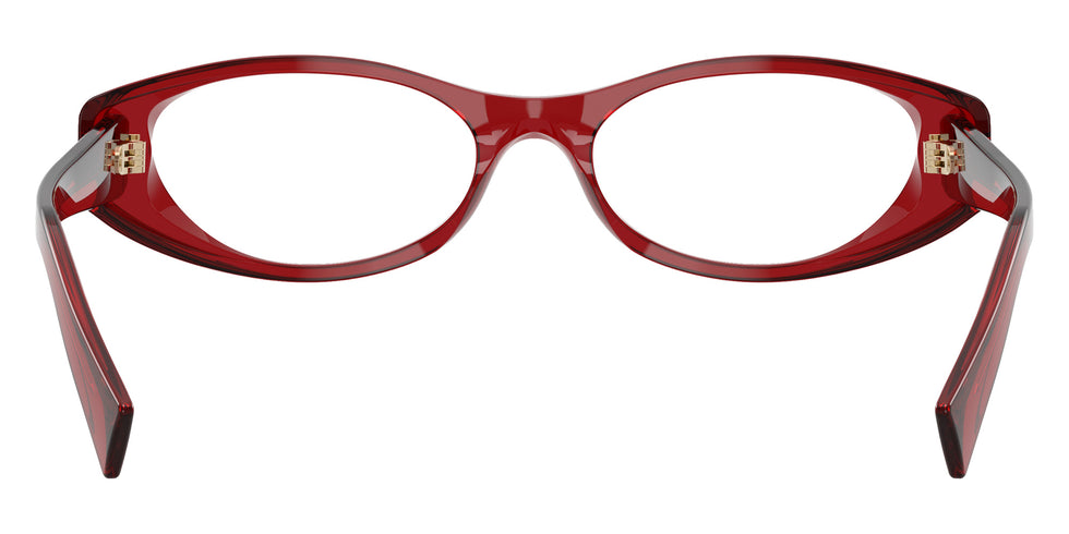 Miu Miu® MU 03ZV Eyeglasses MU 03ZV 25M1O1 53 - Transparent Red