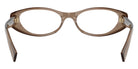 Miu Miu® MU 03ZV Eyeglasses MU 03ZV 26M1O1 55 - Transparent Brown