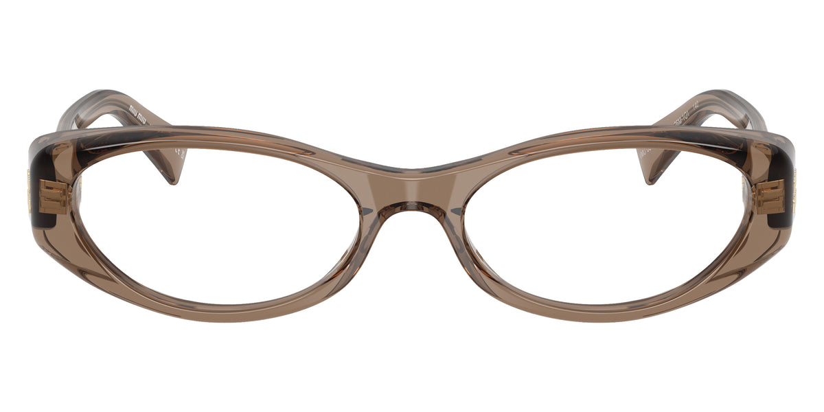 Miu Miu® MU 03ZVF Eyeglasses MU 03ZVF 26M1O1 55 - Transparent Brown