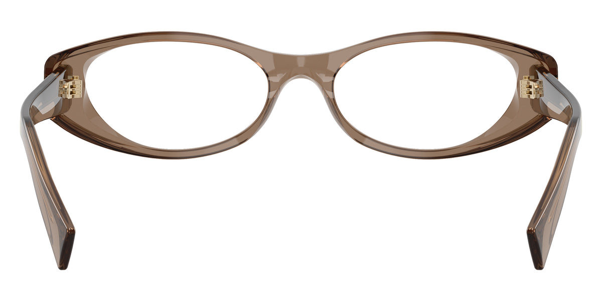 Miu Miu® MU 03ZVF Eyeglasses MU 03ZVF 26M1O1 55 - Transparent Brown