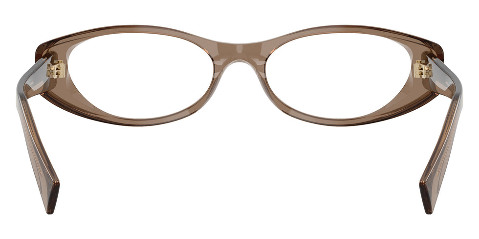 Miu Miu® MU 03ZVF Eyeglasses MU 03ZVF 26M1O1 55 - Transparent Brown