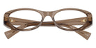 Miu Miu® MU 03ZVF Eyeglasses MU 03ZVF 26M1O1 55 - Transparent Brown