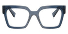 Miu Miu® MU 04UV Eyeglasses MU 04UV 08Q1O1 52 - Blue Transparent