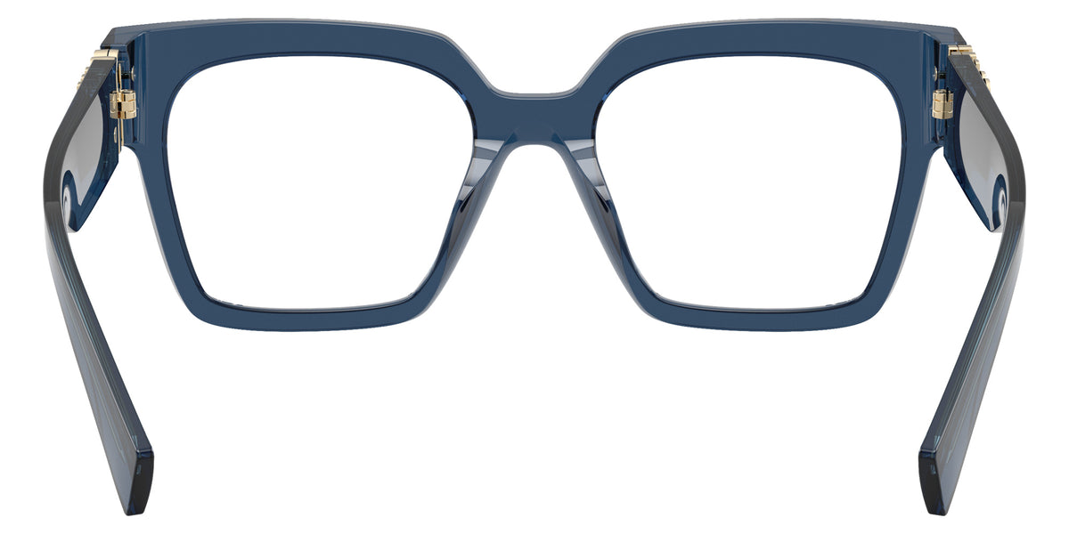 Miu Miu® MU 04UV Eyeglasses MU 04UV 08Q1O1 52 - Blue Transparent