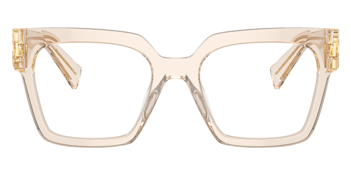 Miu Miu® MU 04UV Eyeglasses MU 04UV 11T1O1 52 - Sand Transparent
