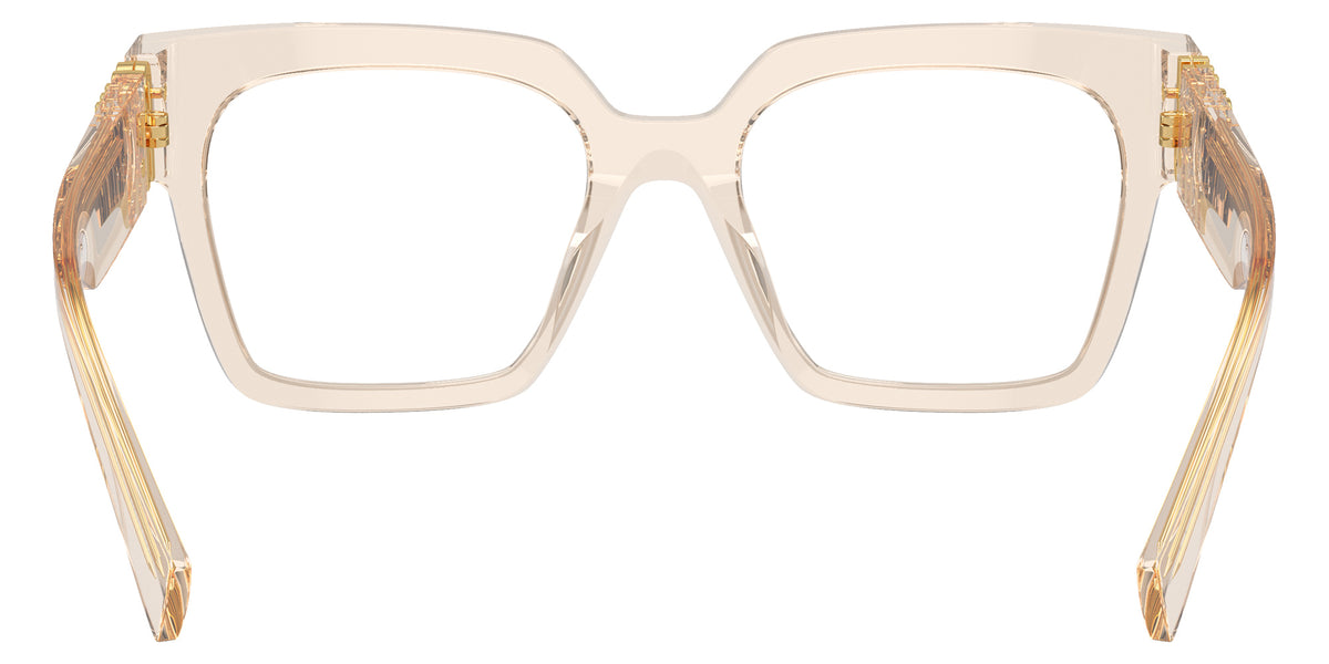 Miu Miu® MU 04UV Eyeglasses MU 04UV 11T1O1 52 - Sand Transparent