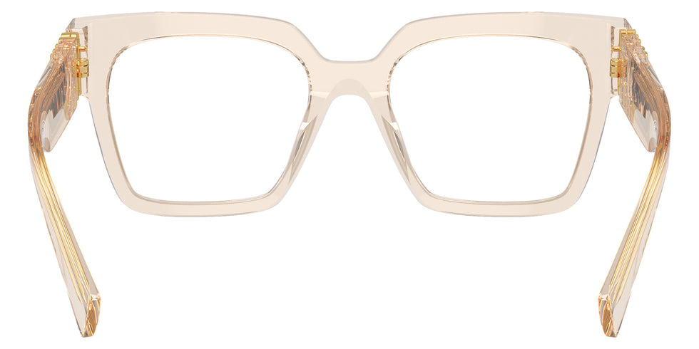 Miu Miu® MU 04UV Eyeglasses MU 04UV 11T1O1 52 - Sand Transparent