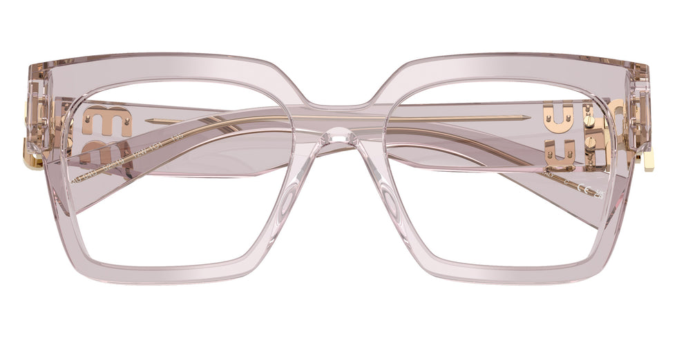 Miu Miu® MU 04UV Eyeglasses MU 04UV 12W1O1 52 - Transparent Mauve