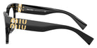 Miu Miu® MU 04UV Eyeglasses MU 04UV 1AB1O1 52 - Black