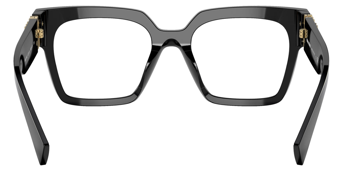 Miu Miu® MU 04UV Eyeglasses MU 04UV 1AB1O1 52 - Black