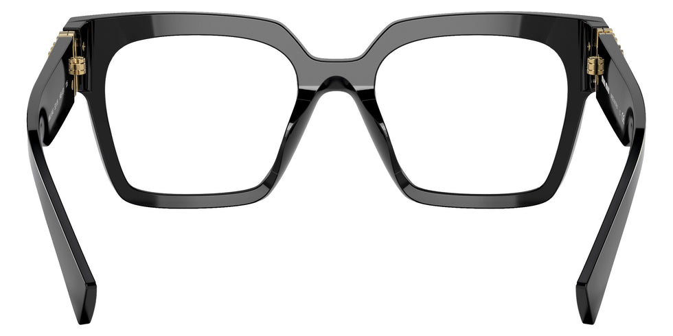 Miu Miu® MU 04UV Eyeglasses MU 04UV 1AB1O1 52 - Black