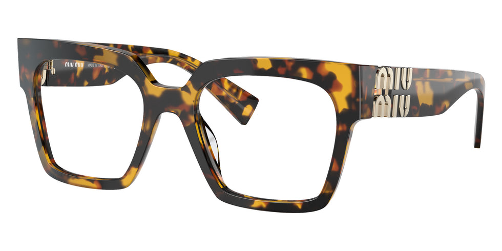 Miu Miu® MU 04UV Eyeglasses MU 04UV VAU1O1 52 - Honey Havana
