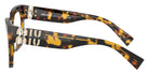 Miu Miu® MU 04UV Eyeglasses MU 04UV VAU1O1 52 - Honey Havana