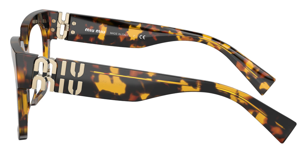 Miu Miu® MU 04UV Eyeglasses MU 04UV VAU1O1 52 - Honey Havana