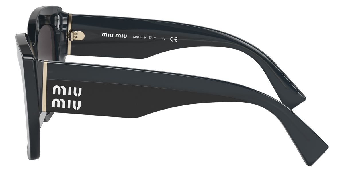 Miu Miu® MU 04WS Sunglasses MU 04WS 06U5D1 53 - Grey Opal And Black