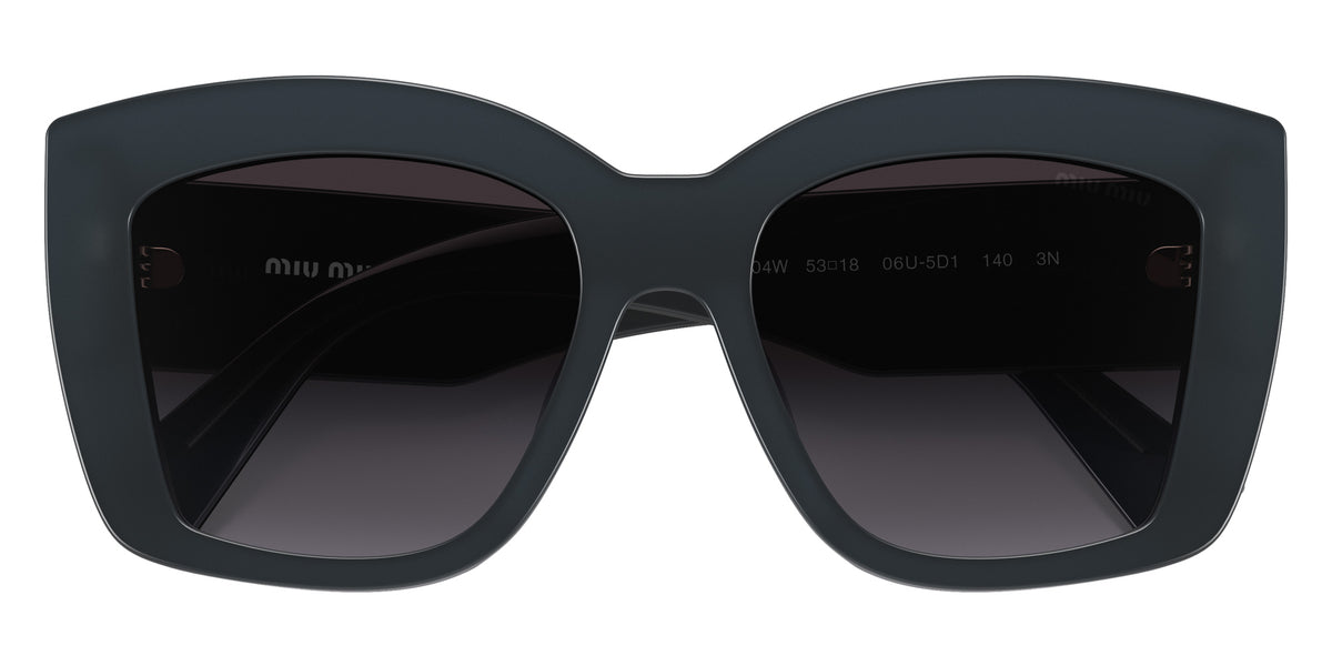 Miu Miu® MU 04WS Sunglasses MU 04WS 06U5D1 53 - Grey Opal And Black