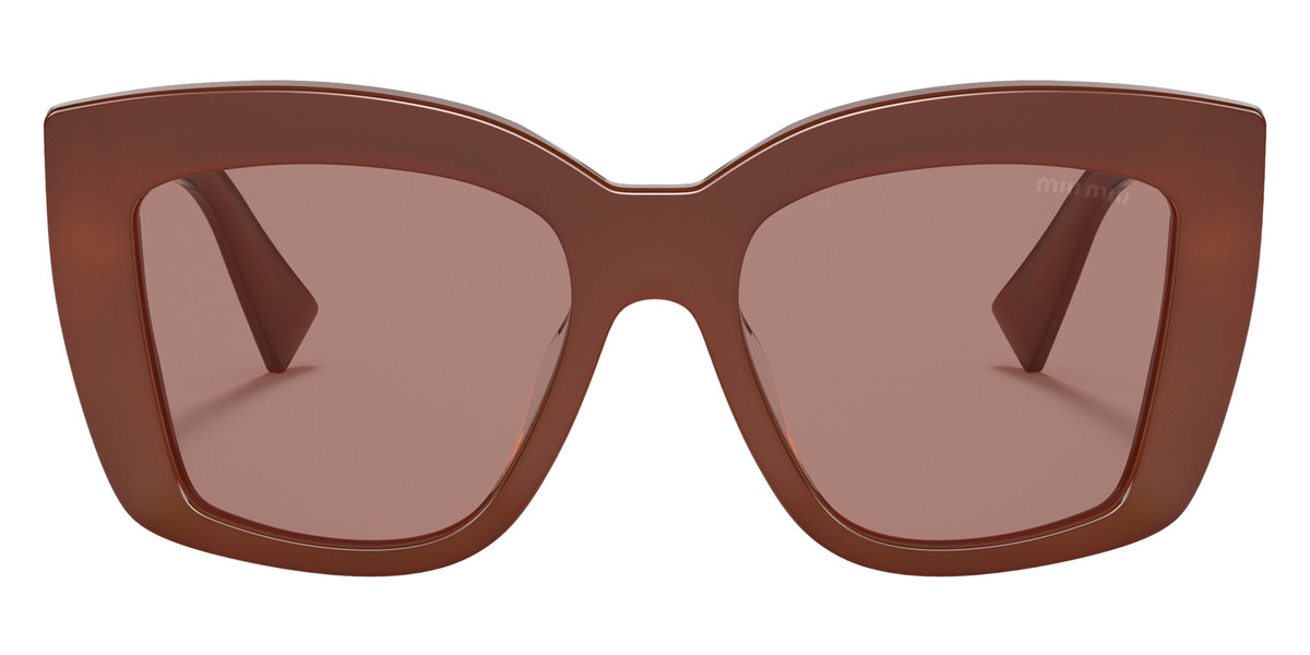 Miu Miu® MU 04WS Sunglasses MU 04WS 07X06P 53 - Bordeaux Opal And Black