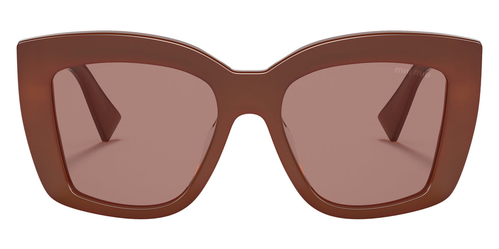 Miu Miu® MU 04WS Sunglasses MU 04WS 07X06P 53 - Bordeaux Opal And Black