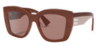 Miu Miu® MU 04WS Sunglasses MU 04WS 07X06P 53 - Bordeaux Opal And Black
