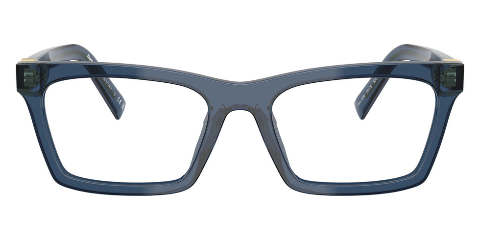 Miu Miu® MU 04WV Eyeglasses MU 04WV 08Q101 55 - Blue Transparent