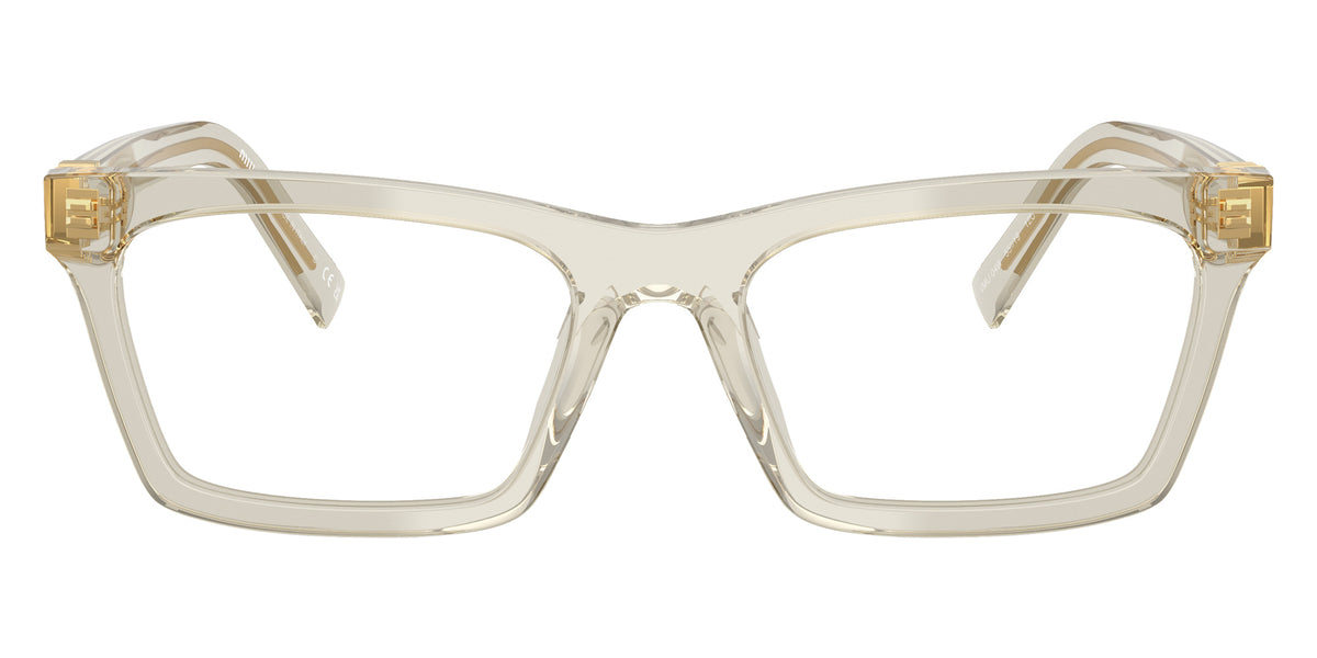 Miu Miu® MU 04WV Eyeglasses MU 04WV 12U1O1 53 - Hemp Transparent
