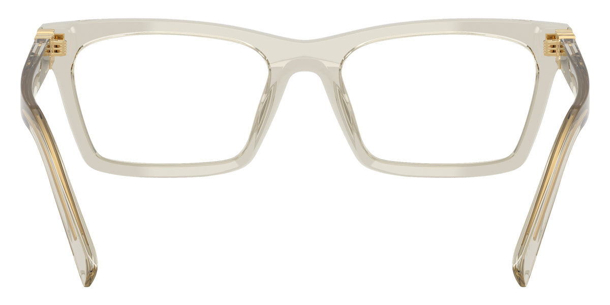 Miu Miu® MU 04WV Eyeglasses MU 04WV 12U1O1 53 - Hemp Transparent